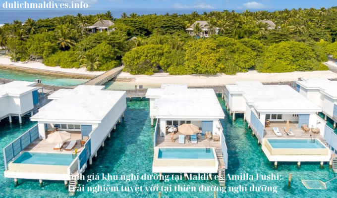 Đánh giá khu nghỉ dưỡng tại Maldives Amilla Fushi: Trải nghiệm tuyệt vời tại thiên đường nghỉ dưỡng